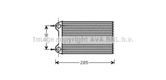 AI6223 AVA QUALITY COOLING Теплообменник, отопление салона AI6223 AVA QUALITY COOLING Теплообменник, отопление салона