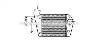 AIA4308 AVA QUALITY COOLING Интеркулер AIA4308 AVA QUALITY COOLING Интеркулер