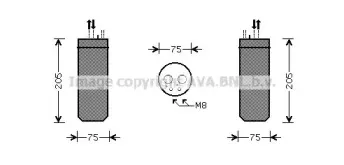 AID209 AVA QUALITY COOLING Осушитель, кондиционер AID209 AVA QUALITY COOLING Осушитель, кондиционер