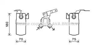 AID345 AVA QUALITY COOLING Осушитель, кондиционер AID345 AVA QUALITY COOLING Осушитель, кондиционер