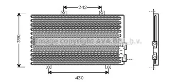 AL5063 AVA QUALITY COOLING Конденсатор, кондиционер AL5063 AVA QUALITY COOLING Конденсатор, кондиционер