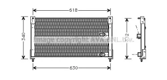 AU5116 AVA QUALITY COOLING Конденсатор, кондиционер AU5116 AVA QUALITY COOLING Конденсатор, кондиционер
