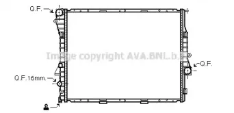 BW2276 AVA QUALITY COOLING Радиатор, охлаждение двигателя BW2276 AVA QUALITY COOLING Радиатор, охлаждение двигателя