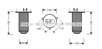 BWD221 AVA QUALITY COOLING Осушитель, кондиционер BWD221 AVA QUALITY COOLING Осушитель, кондиционер