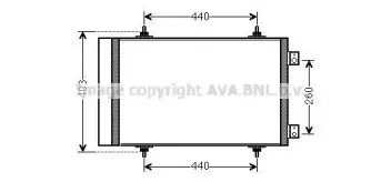 CN5263D AVA QUALITY COOLING Конденсатор, кондиционер CN5263D AVA QUALITY COOLING Конденсатор, кондиционер
