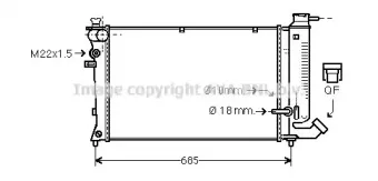 CNA2110 AVA QUALITY COOLING Радиатор, охлаждение двигателя CNA2110 AVA QUALITY COOLING Радиатор, охлаждение двигателя
