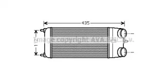 CNA4252 AVA QUALITY COOLING Интеркулер CNA4252 AVA QUALITY COOLING Интеркулер