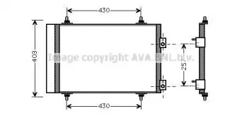 CNA5240D AVA QUALITY COOLING Конденсатор, кондиционер CNA5240D AVA QUALITY COOLING Конденсатор, кондиционер