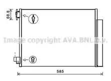 DA5011D AVA QUALITY COOLING Конденсатор, кондиционер DA5011D AVA QUALITY COOLING Конденсатор, кондиционер