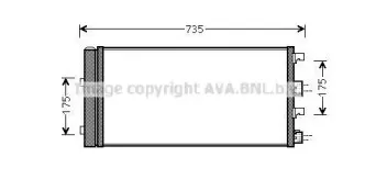 DAA5004D AVA QUALITY COOLING Конденсатор, кондиционер DAA5004D AVA QUALITY COOLING Конденсатор, кондиционер