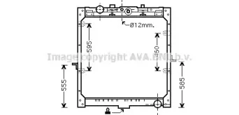 DF2035 AVA QUALITY COOLING Радиатор, охлаждение двигателя DF2035 AVA QUALITY COOLING Радиатор, охлаждение двигателя