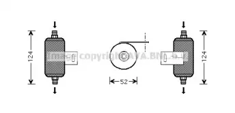 DFD028 AVA QUALITY COOLING Осушитель, кондиционер DFD028 AVA QUALITY COOLING Осушитель, кондиционер