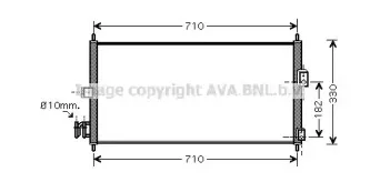 DN5270 AVA QUALITY COOLING Конденсатор, кондиционер DN5270 AVA QUALITY COOLING Конденсатор, кондиционер