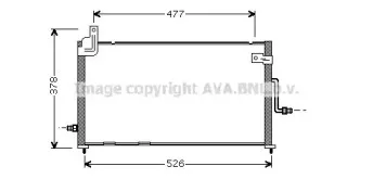 DW5044 AVA QUALITY COOLING Конденсатор, кондиционер DW5044 AVA QUALITY COOLING Конденсатор, кондиционер