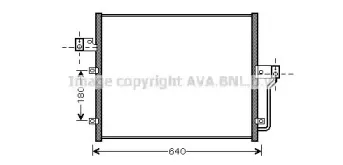 DW5082 AVA QUALITY COOLING Конденсатор, кондиционер DW5082 AVA QUALITY COOLING Конденсатор, кондиционер