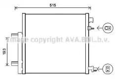 DWA5140D AVA QUALITY COOLING Конденсатор, кондиционер DWA5140D AVA QUALITY COOLING Конденсатор, кондиционер