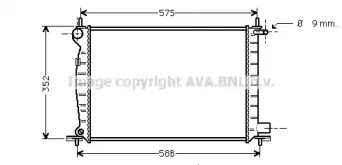 FD2224 AVA QUALITY COOLING Радиатор, охлаждение двигателя FD2224 AVA QUALITY COOLING Радиатор, охлаждение двигателя