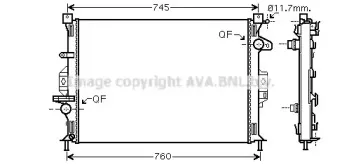 FD2422 AVA QUALITY COOLING Радиатор, охлаждение двигателя FD2422 AVA QUALITY COOLING Радиатор, охлаждение двигателя