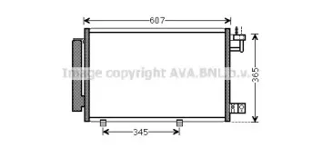 FD5439 AVA QUALITY COOLING Конденсатор, кондиционер FD5439 AVA QUALITY COOLING Конденсатор, кондиционер