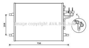 FD5483 AVA QUALITY COOLING Конденсатор, кондиционер FD5483 AVA QUALITY COOLING Конденсатор, кондиционер