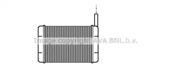FD6129 AVA QUALITY COOLING Теплообменник, отопление салона FD6129 AVA QUALITY COOLING Теплообменник, отопление салона