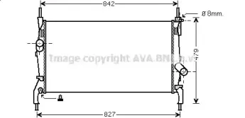 FDA2405 AVA QUALITY COOLING Радиатор, охлаждение двигателя FDA2405 AVA QUALITY COOLING Радиатор, охлаждение двигателя