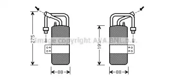 FDD386 AVA QUALITY COOLING Осушитель, кондиционер FDD386 AVA QUALITY COOLING Осушитель, кондиционер