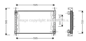 FT5194 AVA QUALITY COOLING Конденсатор, кондиционер FT5194 AVA QUALITY COOLING Конденсатор, кондиционер