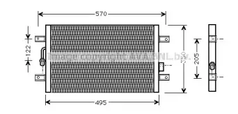 FT5196 AVA QUALITY COOLING Конденсатор, кондиционер FT5196 AVA QUALITY COOLING Конденсатор, кондиционер