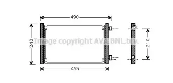 FT5223 AVA QUALITY COOLING Конденсатор, кондиционер FT5223 AVA QUALITY COOLING Конденсатор, кондиционер