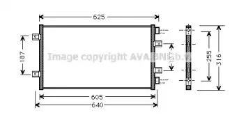 FT5247 AVA QUALITY COOLING Конденсатор, кондиционер FT5247 AVA QUALITY COOLING Конденсатор, кондиционер