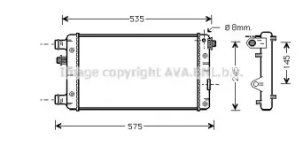 FTA2239 AVA QUALITY COOLING Радиатор, охлаждение двигателя FTA2239 AVA QUALITY COOLING Радиатор, охлаждение двигателя