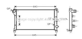 FTA2292 AVA QUALITY COOLING Радиатор, охлаждение двигателя FTA2292 AVA QUALITY COOLING Радиатор, охлаждение двигателя