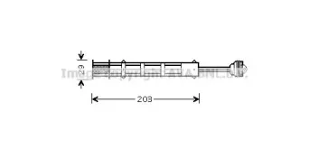 FTD282 AVA QUALITY COOLING Осушитель, кондиционер FTD282 AVA QUALITY COOLING Осушитель, кондиционер
