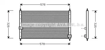 HD5062 AVA QUALITY COOLING Конденсатор, кондиционер HD5062 AVA QUALITY COOLING Конденсатор, кондиционер