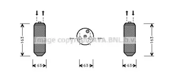 HDD103 AVA QUALITY COOLING Осушитель, кондиционер HDD103 AVA QUALITY COOLING Осушитель, кондиционер