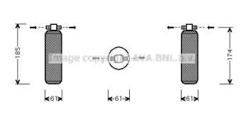 HDD116 AVA QUALITY COOLING Осушитель, кондиционер HDD116 AVA QUALITY COOLING Осушитель, кондиционер