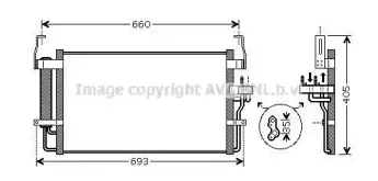 HY5092D AVA QUALITY COOLING Конденсатор, кондиционер HY5092D AVA QUALITY COOLING Конденсатор, кондиционер