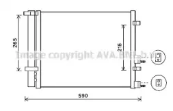 HY5249D AVA QUALITY COOLING Конденсатор, кондиционер HY5249D AVA QUALITY COOLING Конденсатор, кондиционер