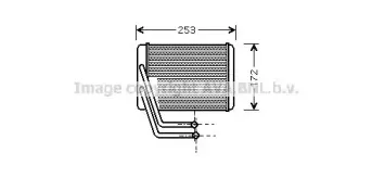 HY6144 AVA QUALITY COOLING Теплообменник, отопление салона HY6144 AVA QUALITY COOLING Теплообменник, отопление салона