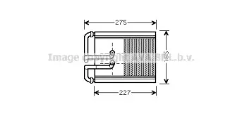 HY6168 AVA QUALITY COOLING Теплообменник, отопление салона HY6168 AVA QUALITY COOLING Теплообменник, отопление салона