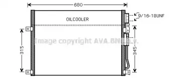 JEA5045 AVA QUALITY COOLING Конденсатор, кондиционер JEA5045 AVA QUALITY COOLING Конденсатор, кондиционер