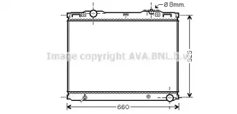 KA2133 AVA QUALITY COOLING Радиатор, охлаждение двигателя KA2133 AVA QUALITY COOLING Радиатор, охлаждение двигателя
