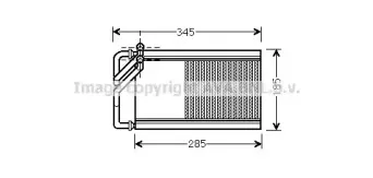 KA6125 AVA QUALITY COOLING Теплообменник, отопление салона KA6125 AVA QUALITY COOLING Теплообменник, отопление салона