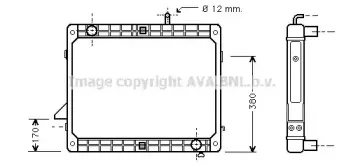 ME2123 AVA QUALITY COOLING Радиатор, охлаждение двигателя ME2123 AVA QUALITY COOLING Радиатор, охлаждение двигателя