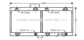ME2228 AVA QUALITY COOLING Радиатор, охлаждение двигателя ME2228 AVA QUALITY COOLING Радиатор, охлаждение двигателя