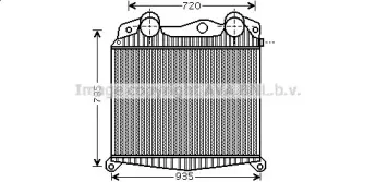 MN4018 AVA QUALITY COOLING Интеркулер MN4018 AVA QUALITY COOLING Интеркулер