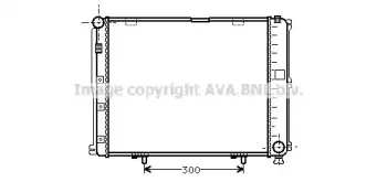 MS2035 AVA QUALITY COOLING Радиатор, охлаждение двигателя MS2035 AVA QUALITY COOLING Радиатор, охлаждение двигателя