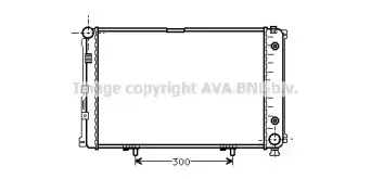 MS2061 AVA QUALITY COOLING Радиатор, охлаждение двигателя MS2061 AVA QUALITY COOLING Радиатор, охлаждение двигателя