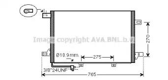 MS5382 AVA QUALITY COOLING Конденсатор, кондиционер MS5382 AVA QUALITY COOLING Конденсатор, кондиционер